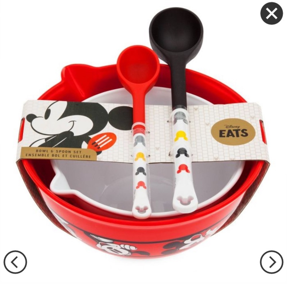 Mickey Mouse bowl set & salt and pepper set